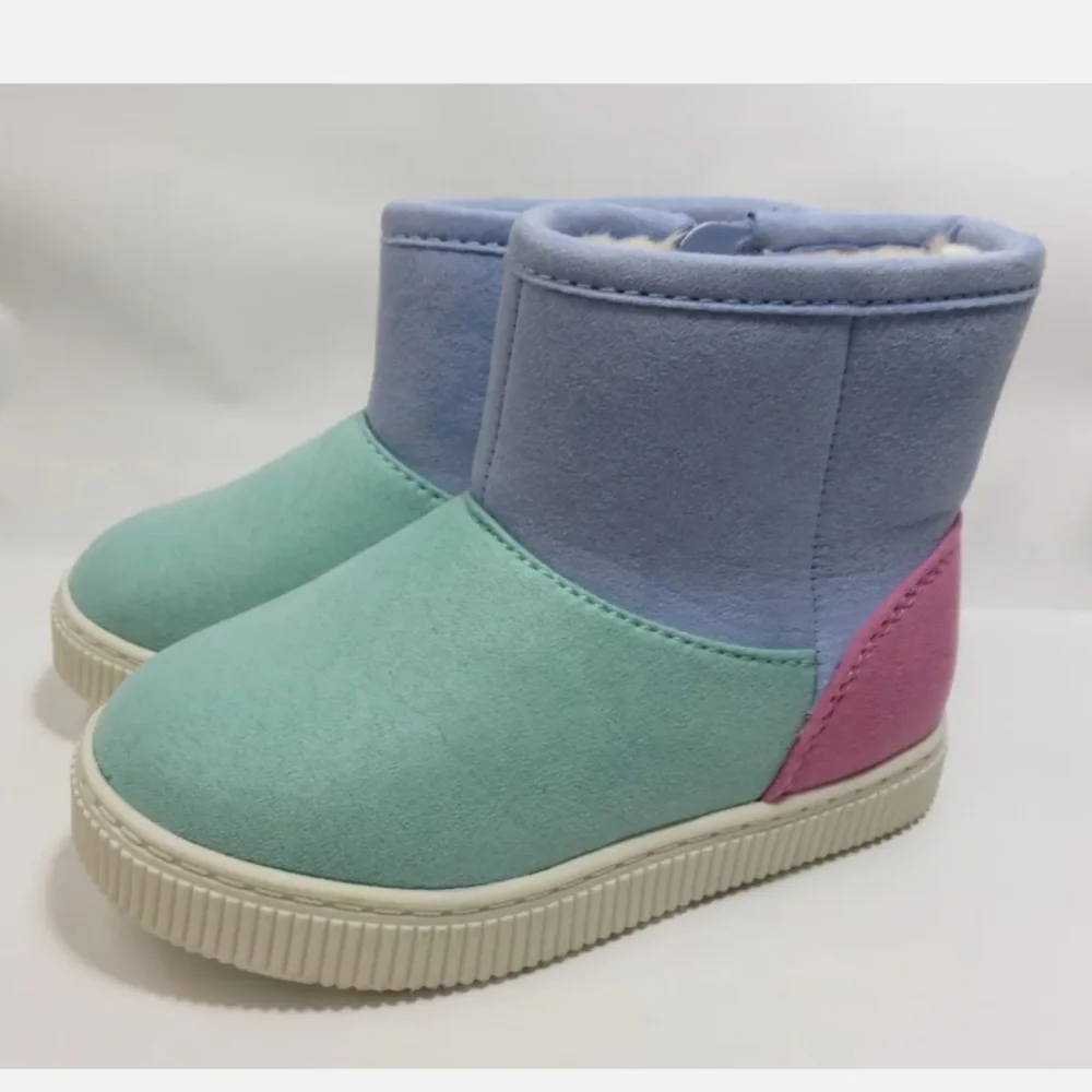 Cat & Jack Girls Multicolor Pastels Arlo Winter Boots